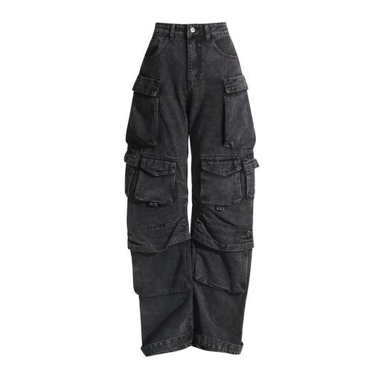 PANTALÓN CARGO PANTS NEGRO