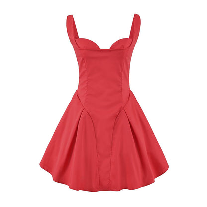 ISABEL MINI DRESS ROJO