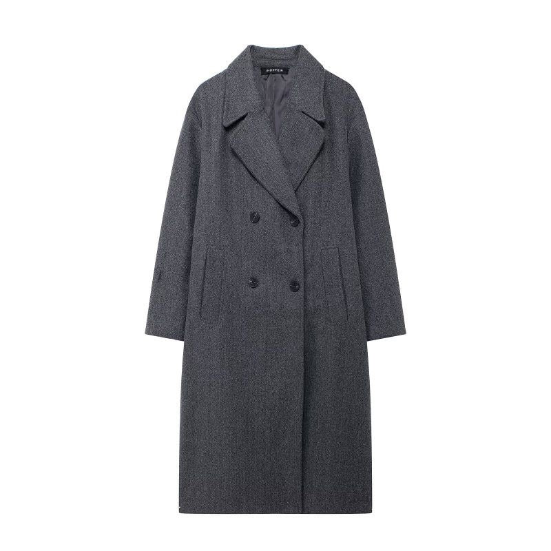 GABARDINA GRIS OVERSIZE