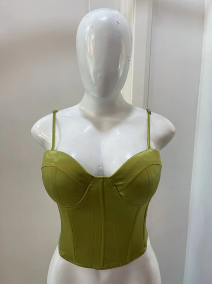 CORSET BUSTIER VERDE